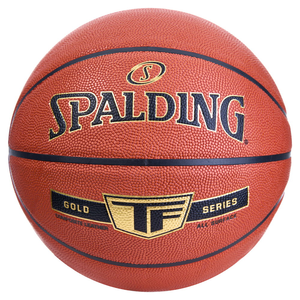 Мяч баскетбольный Spalding TF Gold, микрофибра, Размер 7