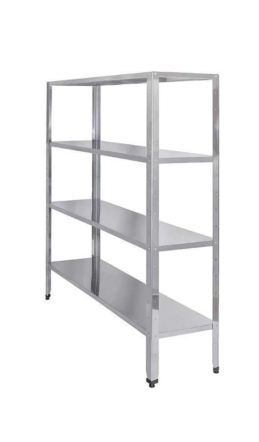 Стеллаж кухонный Luxstahl СР-1800х1900х300/4 нерж
