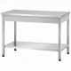 Стол производственный СПРп - 860х1000х700 «Profi Inox» (полка перфорация)