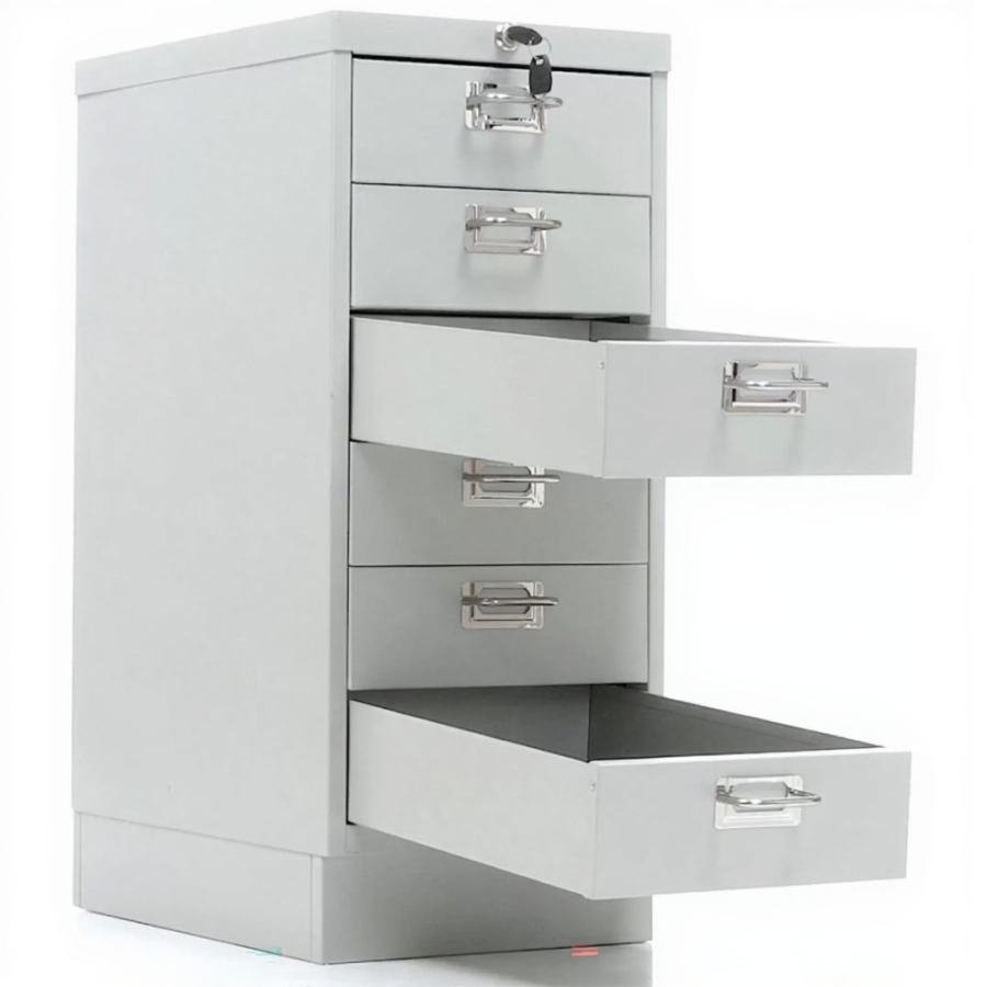 Картотечный шкаф ПРАКТИК MDC-A4/650/6