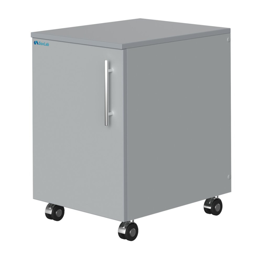 Тумба подкатная низкая с дверью Mod. 400 ТДн левая