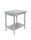СТОЛ универсальный Luxstahl СПУ-4/6 со сплошной полкой нерж.