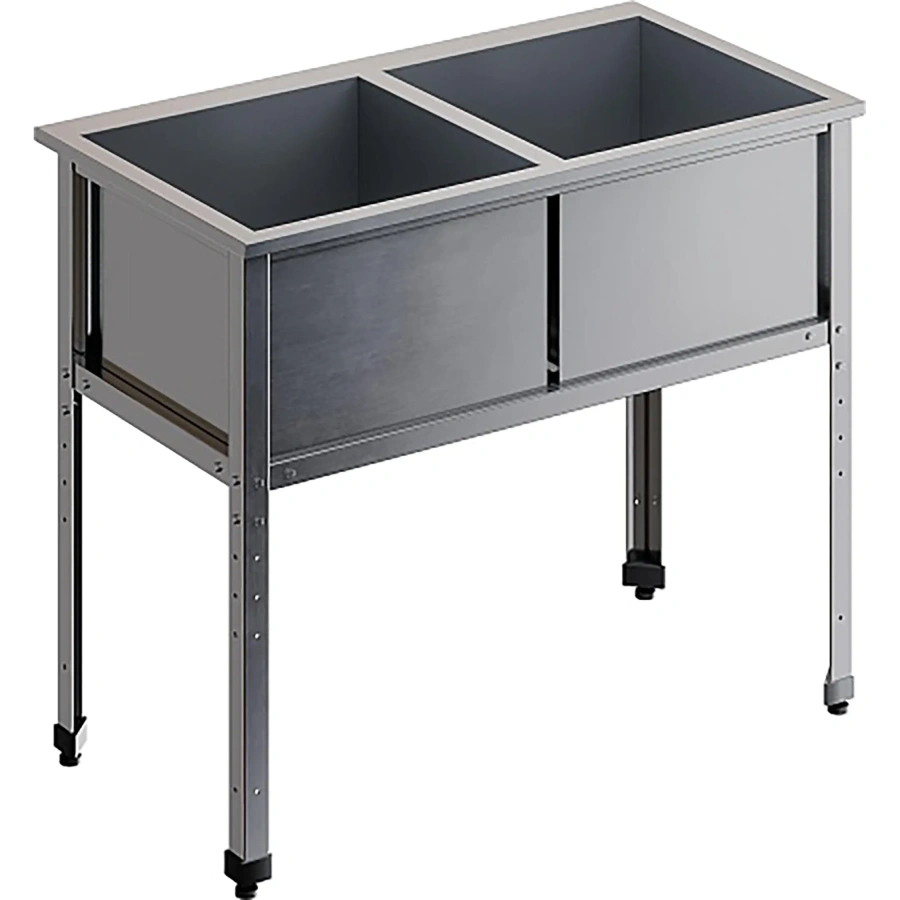 Ванна моечная двухсекционная ВМС-2/6-ЭК