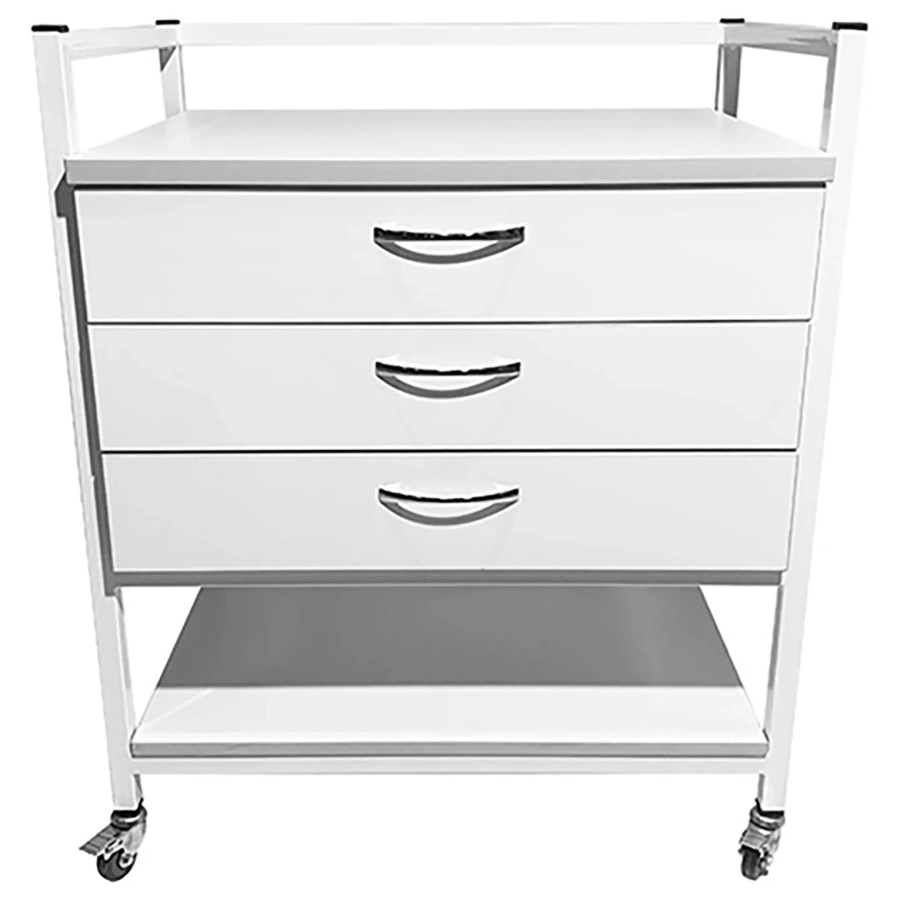 Стол лабораторный мобильный СЛм 17.003 (белый)