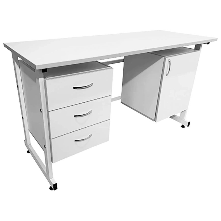 Стол лабораторный СЛ 12.007 (белый)
